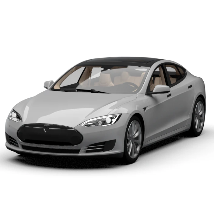 TESLA MODEL S 3D Model .c4d .max .obj .3ds .fbx .stl .blend 