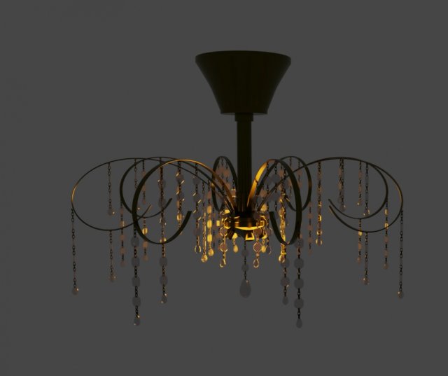 Chandelier 3D मॉडल .c4d .max .obj .3ds .fbx .stl .blend