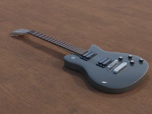 Electric Guitar 3D Model