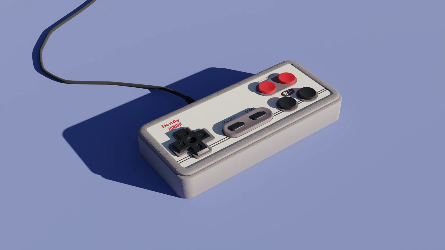 Controllore Dendy Modello 3D .c4d .max .obj .3ds .fbx .stl .blend