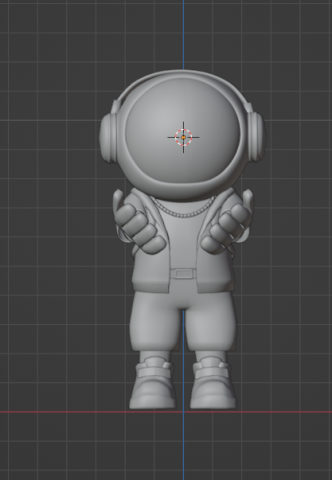 Astronaut 3D 模型 .c4d .max .obj .3ds .fbx .stl .blend 