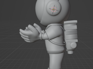 Astronaut 3D 模型