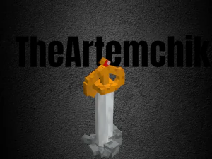 Golden SwordShort version 3D Model