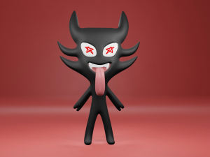 Black Monster 3Dモデル