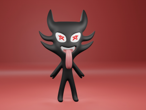 Black Monster Modelo 3D