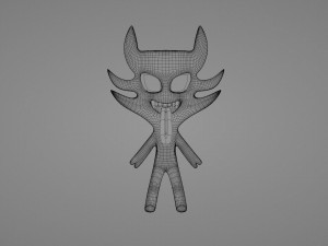 Black Monster Modelo 3D