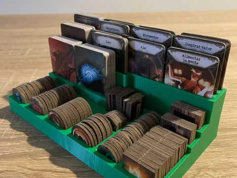 Organizador Las Mansiones de la Locura 3D Print Model