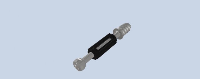 Eccentric coupler 3D Модель .c4d .max .obj .3ds .fbx .stl .blend 