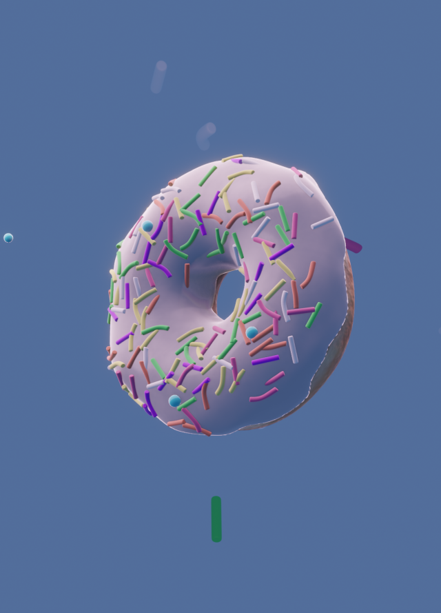 Donut collection chocolate vanilla blueberry strawberry pistachio 3D Model .c4d .max .obj .3ds .fbx .stl .blend 