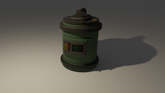 Special container 3D-Modell .c4d .max .obj .3ds .fbx .stl .blend 