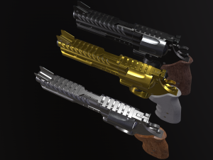 Magnum 44 3D-Modell