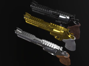 Magnum 44 3D Model