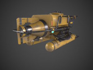 Submarine 3D Модель