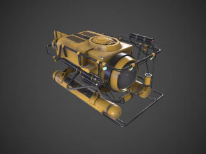 Submarine 3D Model