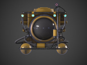 Submarine 3D Модель