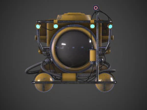 Submarine 3D Model