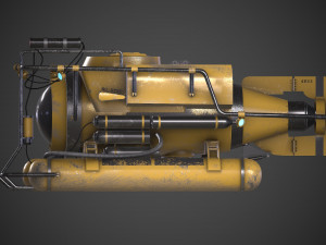 Submarine 3D Модель