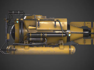 Submarine 3D Model