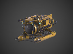 Submarine 3D Модель