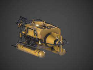 Submarine 3D Модель