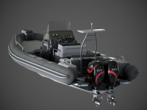 Speed Boat Model 3D