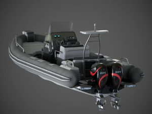 Speed Boat 3D Model