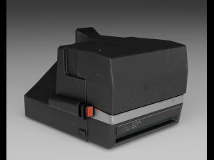 Polaroid Sun 600 3D Model