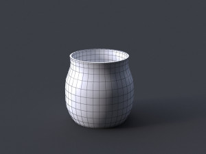 Plant Pot Holder 3D Print Model 1 3D Baskı Modeli