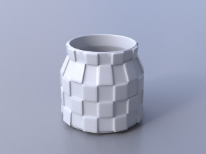 Plant Pot Holder 3D Print Model 2 Model Cetak 3D