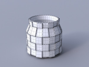 Plant Pot Holder 3D Print Model 2 Model Cetak 3D