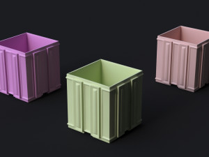 Plant Pot Holder 3D Print Model 4 Modèles 3D en vedette
