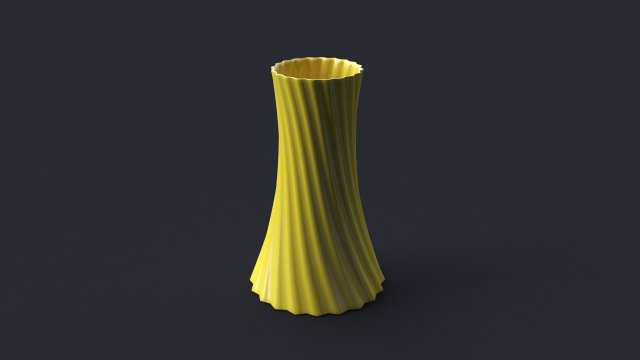 Digital Elegance 3D Print File for Home Gardening Decor Modello di stampa 3D .c4d .max .obj .3ds .fbx .stl .blend 
