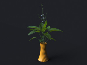 Digital Elegance 3D Print File for Home Gardening Decor Modello di stampa 3D