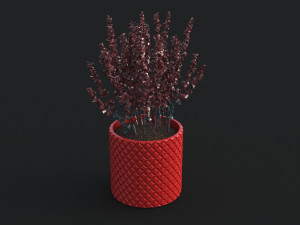 Pot 3D print model 6 3D print model 3D print model 3D Baskı Modeli