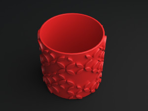Plant Pot Holder 3D Print Model 10 3Dプリントモデル