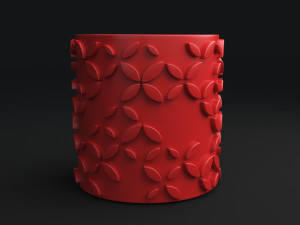 Plant Pot Holder 3D Print Model 10 3Dプリントモデル