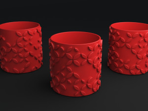 Plant Pot Holder 3D Print Model 10 3Dプリントモデル