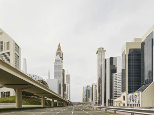 Dubai Jumeirah Emirates Area 3D Model