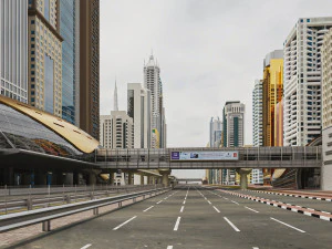 Dubai Jumeirah Emirates Area 3D Model
