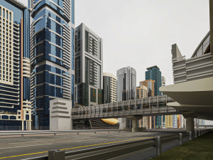 Dubai Jumeirah Emirates Area 3Dモデル