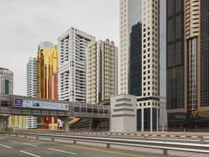 Dubai Jumeirah Emirates Area 3Dモデル