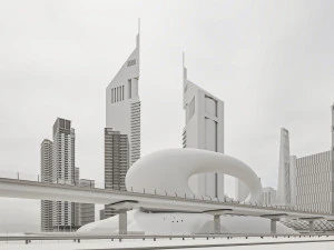 Dubai Jumeirah Emirates Area 3D Model