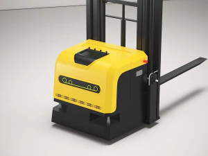 AGV Forklift 3D Model