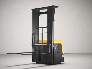 AGV Forklift 3D Model