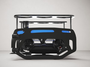 Underwater Robot Blue Model 3D