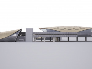 Dubai Metro Station Modèle 3D