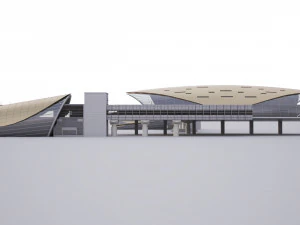 Dubai Metro Station 3D Model