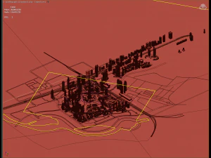 Dubai Building - Burj khalifa Area v2 3D Model
