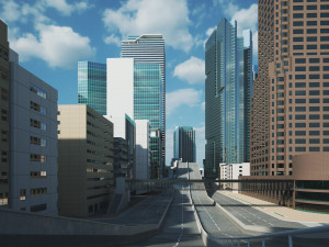 Tokyo City Shibuya 3D Модель