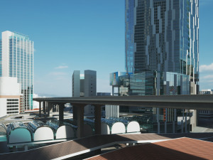 Tokyo City Shibuya 3D Модель